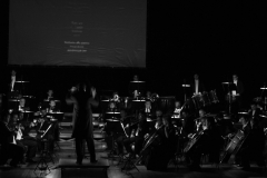 Grava√Å‚Äûo das imagens da OSPA para a obra \'Fim de Film\' de Jorge Macchi e Edgardo RudnitzkyFoto: Cristiano Sant\'Anna/indicefoto.com